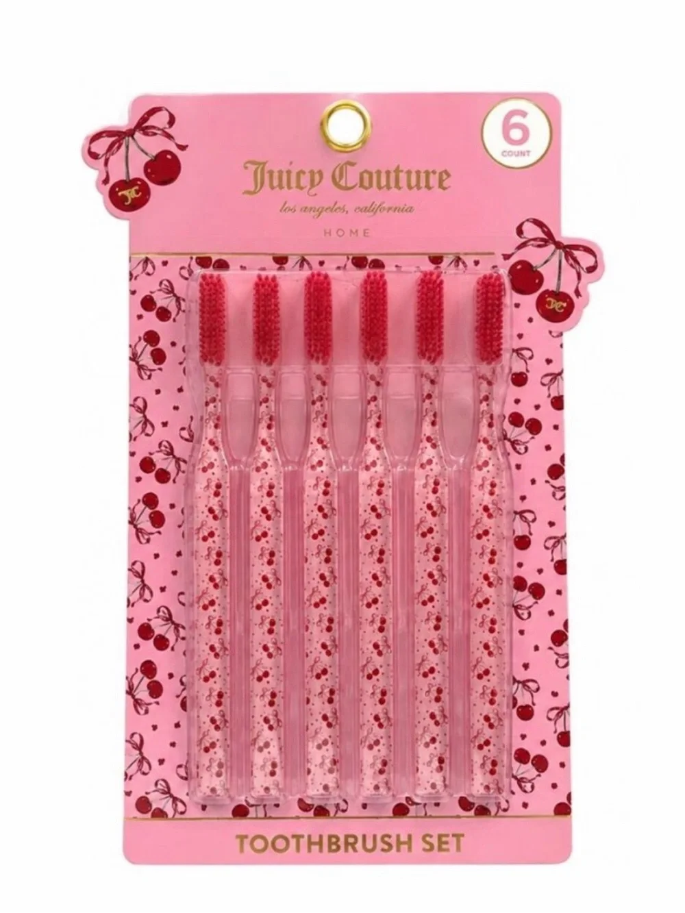Beauty Bundle! Juicy Couture Toothbrushes, Fruit Lip Balm & Eyeshadow Palette